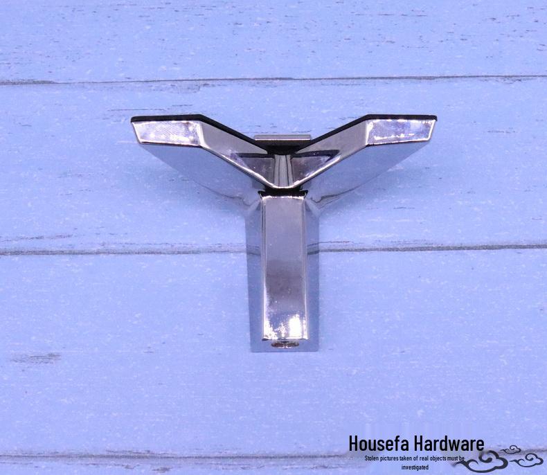 Adjustable Glass Clamp Bracket - F-Type Shelf Support (3-40mm)