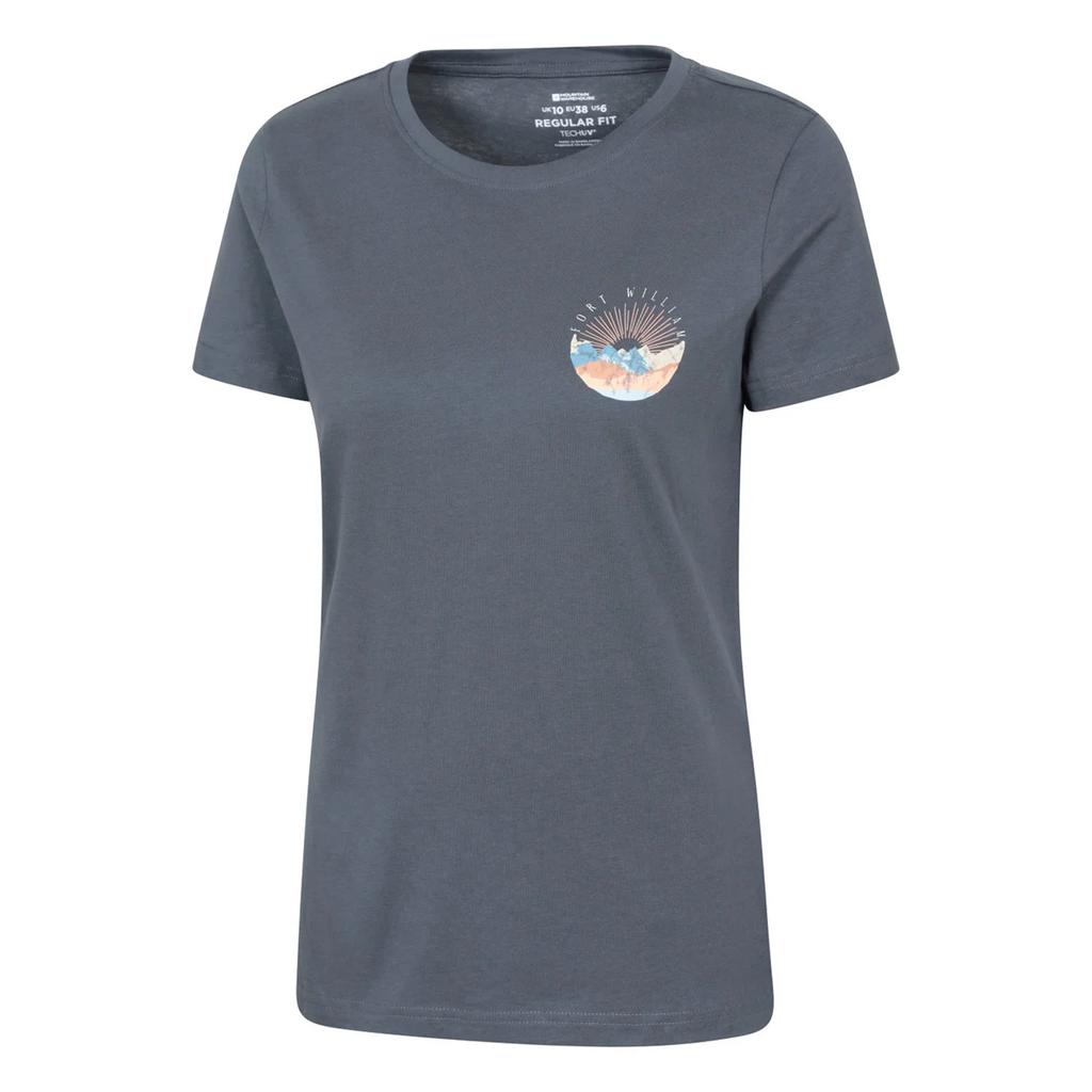 Mountain Warehouse Womens/Ladies Fort William Tree Ring T-Shirt