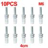 10PCS Motorcycle Universal M6 Adjustment Clutch Hollow Screws Throttle Cable Parts Agricultural Machinery Kart Throttle