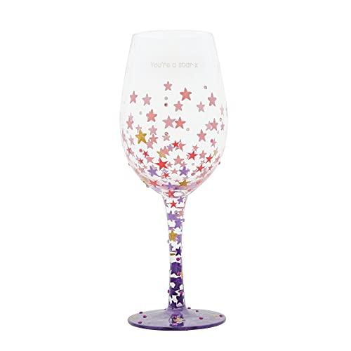 Enesco Lolita Wine Glass Stars-a-Million 6010157