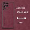 Compatible with Red Magic 11 Air & 10 Pro, Black Shark 5 Pro Luxury Leather/Suede Protective Phone Case.
