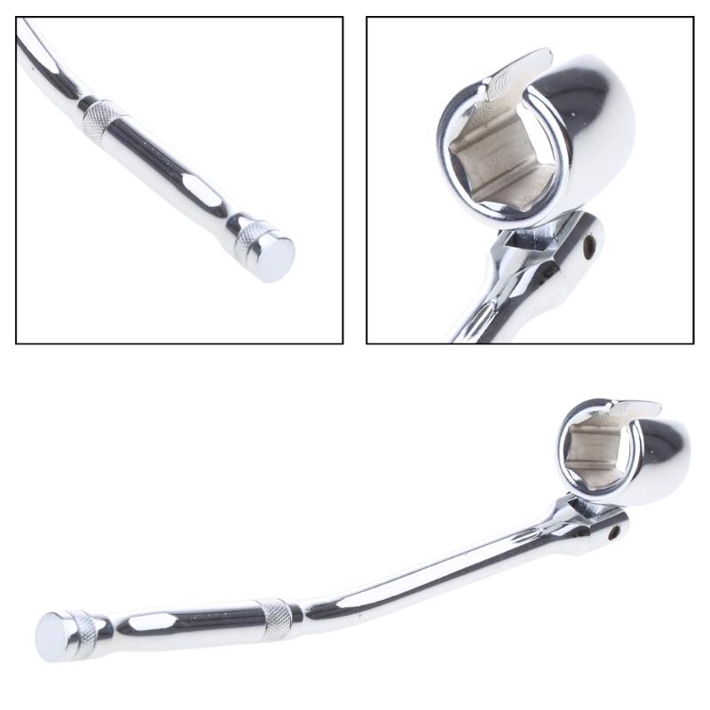 22 mm Oxygen Sensor Socket with Contour Handle 7/8 Inch Oxygen Sensor Flex for Head Wrench Removal Tool Professional Too