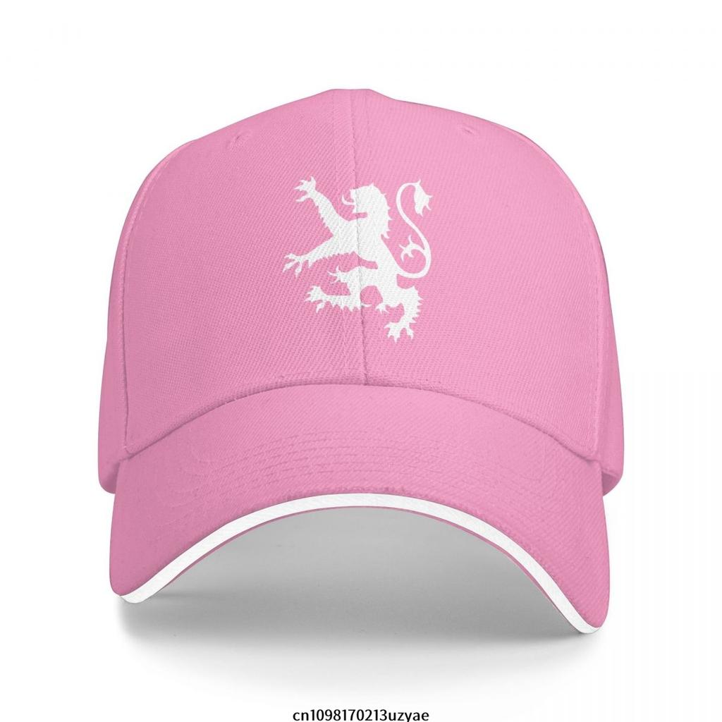 Scottish Flag Lion Logo Baseball Caps Hip Hop Sandwich Cap Men Women Adjustable Outdoor Sport Hat