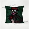 Black Flug Slys Hat Villainous Laser Pillow Case Ultra Soft Skin Friendly Fabric Cloud Like Comfort  Concealed Zipper
