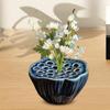 Keramischer Lotusblumenhalter Zen Lotusblumenvase Blumensteckhalter Keramikblume Hydrokulturbehälter Heimdekoration