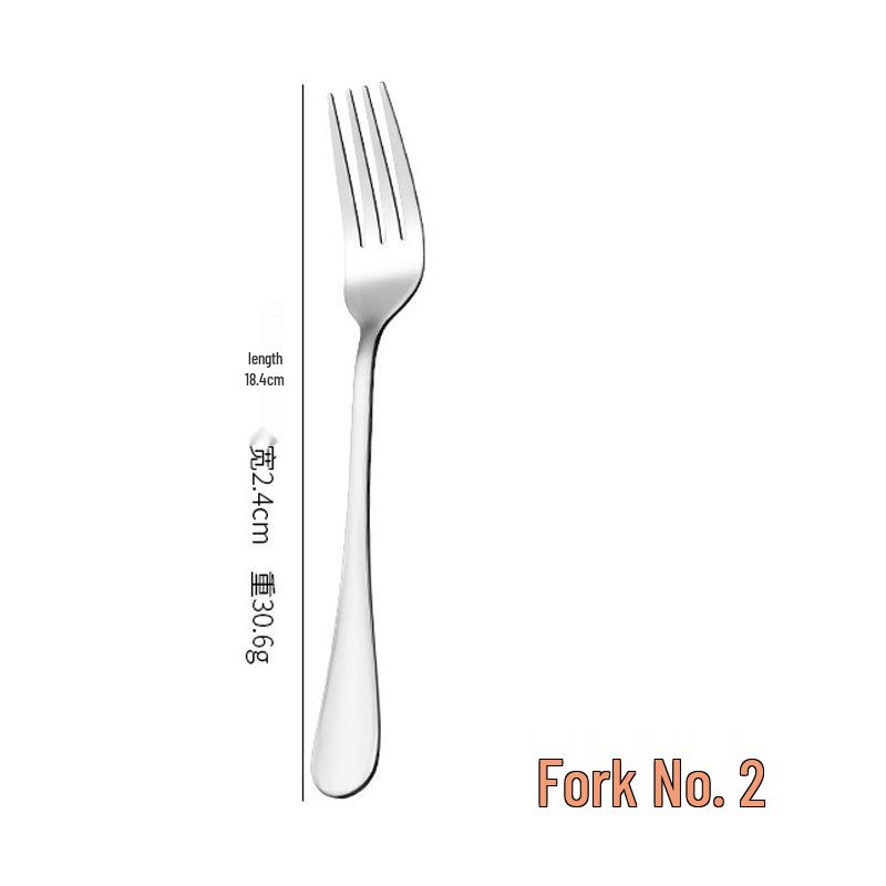 In-Stock Western Steak Knife & Fork Set - Professional Stainless Steel, Light Luxury, Disassemblable.
