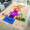 Tappeto per Bambini, Tappeto per Saltare Tappeto per Asilo Tappeto per Bambini Decorazione Stanza Bambini Decorazione Asilo Regalo per Bambini Tappeto Stampato con Saltare Tappeti Divertenti