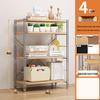 WEZHO Mobile Multi-layer Storage Shelf