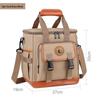 Large Capacity Insulated Outdoor Picnic Crossbody Travel Bag for Camping & Food Storage