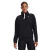 Under Armour Top reflectante de forro polar con cremallera de un cuarto para mujer/señora