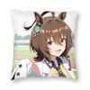 Agnes Tachyon Cute Girl Uma Musume Pillowcase Printing Polyester Cushion Cover Decorative Pillow Case Cover Home Zipper 45X45Cm