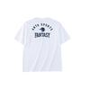 ANTA T Shirts Men's Snowflake White Crew Neck Moderate Straight Fit 952328102-1