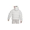Nike Einfarbige Winddichte Warme Kurze Kapuzen-Steppjacke Damen Oberbekleidung Weiß FD8291-104