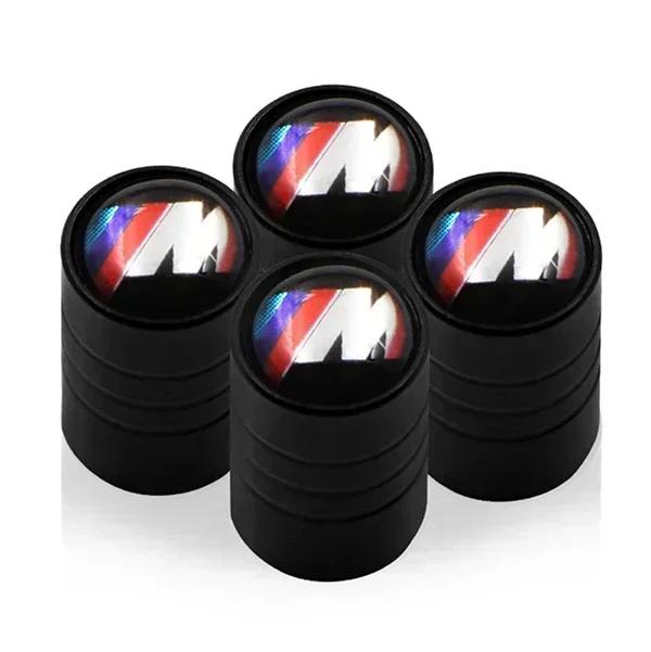

New 4pcs car Tire Valve Cap waterproof protection cover For bmw M Sticker X1 X3 X4 X5 X6 X7 e46 e90 f20 e60 e39 f10 Car acc