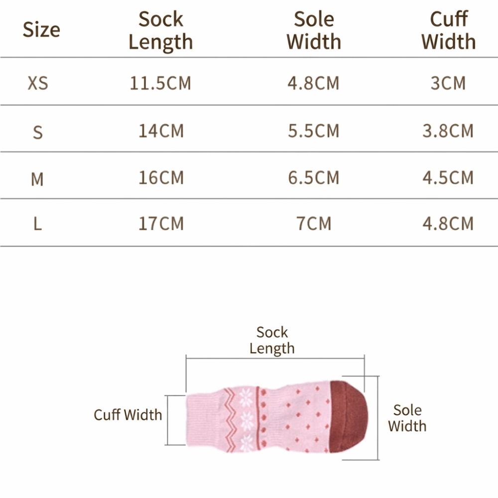 1 Set Breathable Puppy Sock Anti Slip Pet Sock Durable Dog Sock  Summer Wear