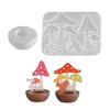 Easy Releasing Rabbit Shape Silicone Mold Flexible Candle Cup Moulds for Creating Unique Resin Crafts and Gift Boxes