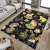 1 Stück Froschblumen Extra Groß Rutschfester Bodenteppich, Büro, Familie, Schlafzimmer Großer Teppich Innen Teppiche, Lebendige Farben