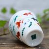 Waza No Kura Lucky Sake Cup, Kutani Ware, Goldfish Design, Ceramic, Brand Name, Japanese Tableware, Made In Japan