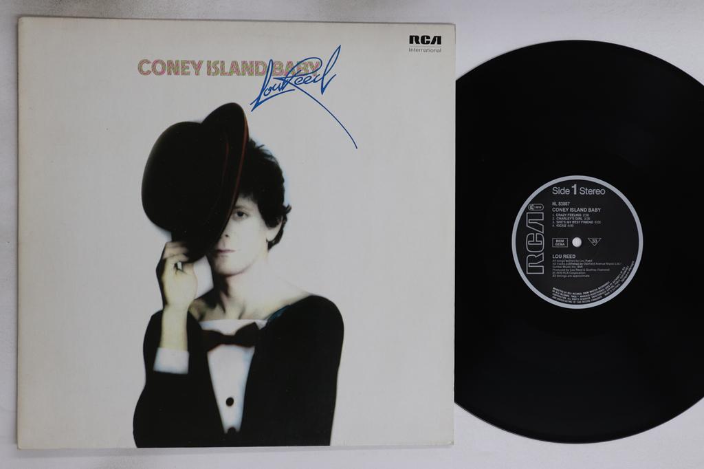 LP Record LOU REED - Coney Island Baby NL83807 RCA 1984 Europe Rock Used
