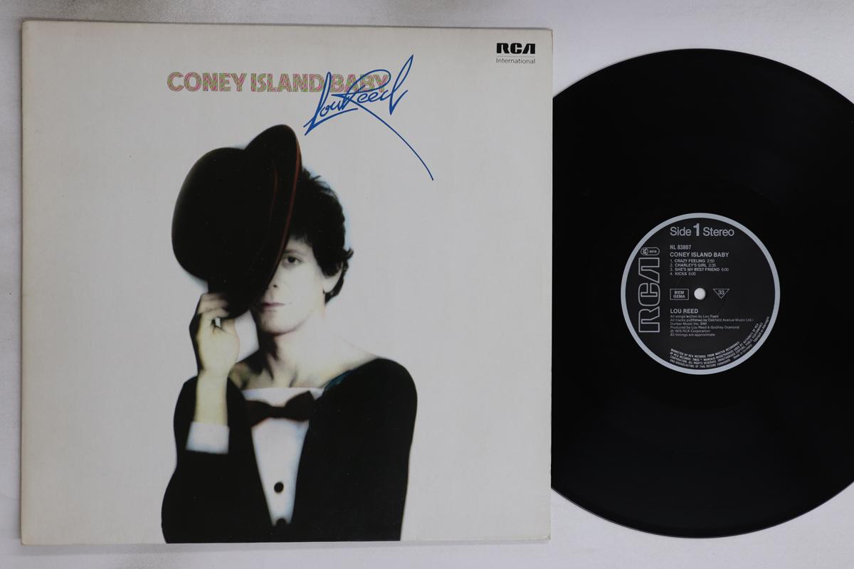 

LP Record LOU REED - Coney Island Baby NL83807 RCA 1984 Europe Rock Used