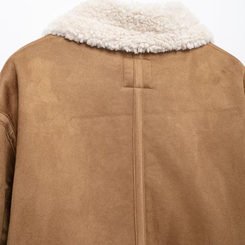 Kaslead New Arrival Women's Clothing Fashion Style Fashion Minimalist Zipper Ornament Double-Sided Jacket Outwear 8372244