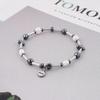 Pearl Seahorse Mix Point Cylinder Bead Bracelet (C2503AC1281_SV)
