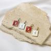 Drip Envelope High Heels Glasses Love A Scissors Pendant Necklace Vacuum Plated Stainless Steel Diy Accessories