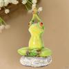 Creative resin Frog Figurines, Sitting Statue Sculpture Statue, Collectible Figurines