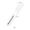 Karin Flat-Bottomed Wood Handle Stainless Steel Spatula for Steak, Griddle, Baking & Non-Stick Pans