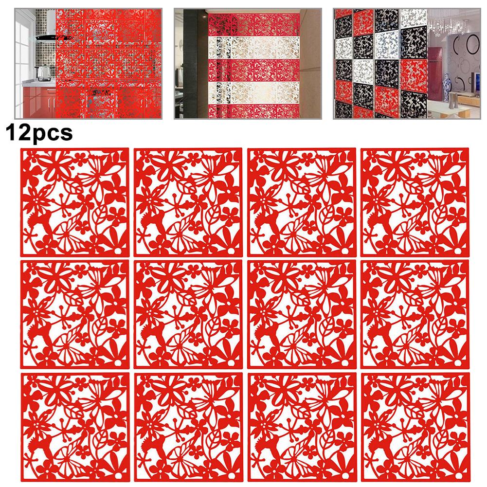 12 STÜCKE Hängende Raumteiler Trennwandpaneel Schnitzerei Durchbrochener Raumteiler Sichtschutz Hängepaneel Vorhang Trennwände Dekoration