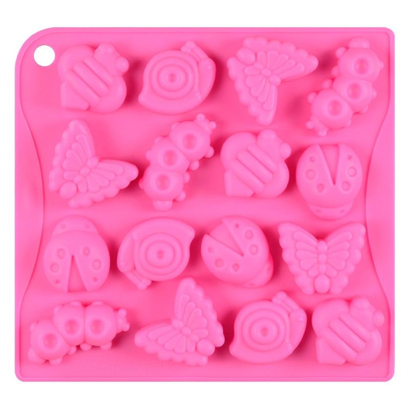 Baking Tools Insect/Bee/Butterfly Shape Cake Mold Silicone Mold Candy Jelly Chocolate Mould Fondant Cake Decorations