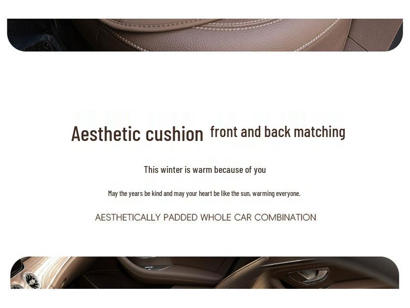 Winter Flannel Seat Cushion for BYD: Han EV, Qin L, Song L, Seal, Seagull, Yuan Plus, Tang DM