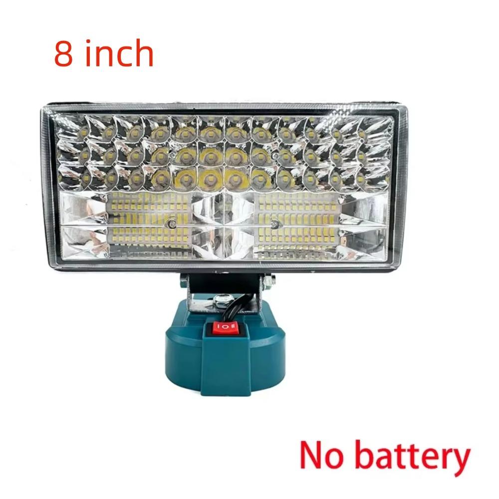 2 USB Charger LED Work Light 4/8 Inch Adjustable Levels Flashlight Night Lighting for Makita 18V Lithium Battery
