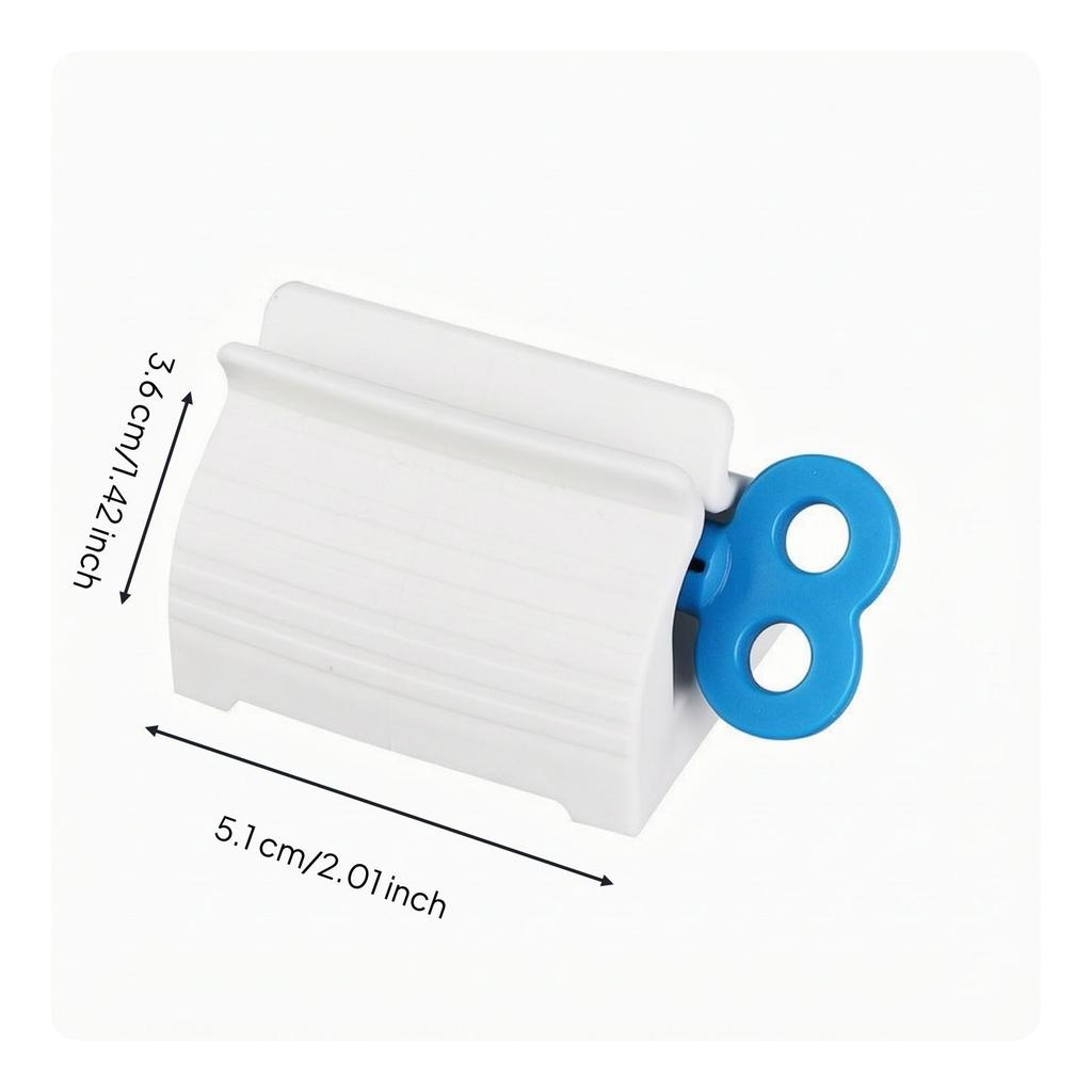 Toothpaste Dispenser with Crank Manual Tube WasteReducing for