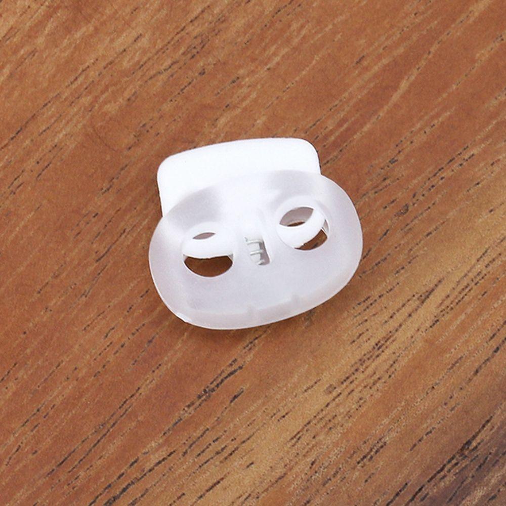 Garments Accessoies Cord Lock Clip Shoelace Spring Buckle Buttons Toggle Clips Cord Lock Stopper