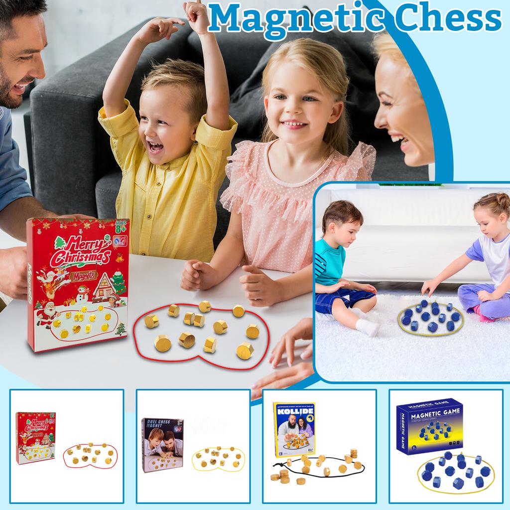 Pieces Attraction Magnetic Game Strategy Board Game