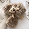 Plush Bear Neck Warmer Scarf