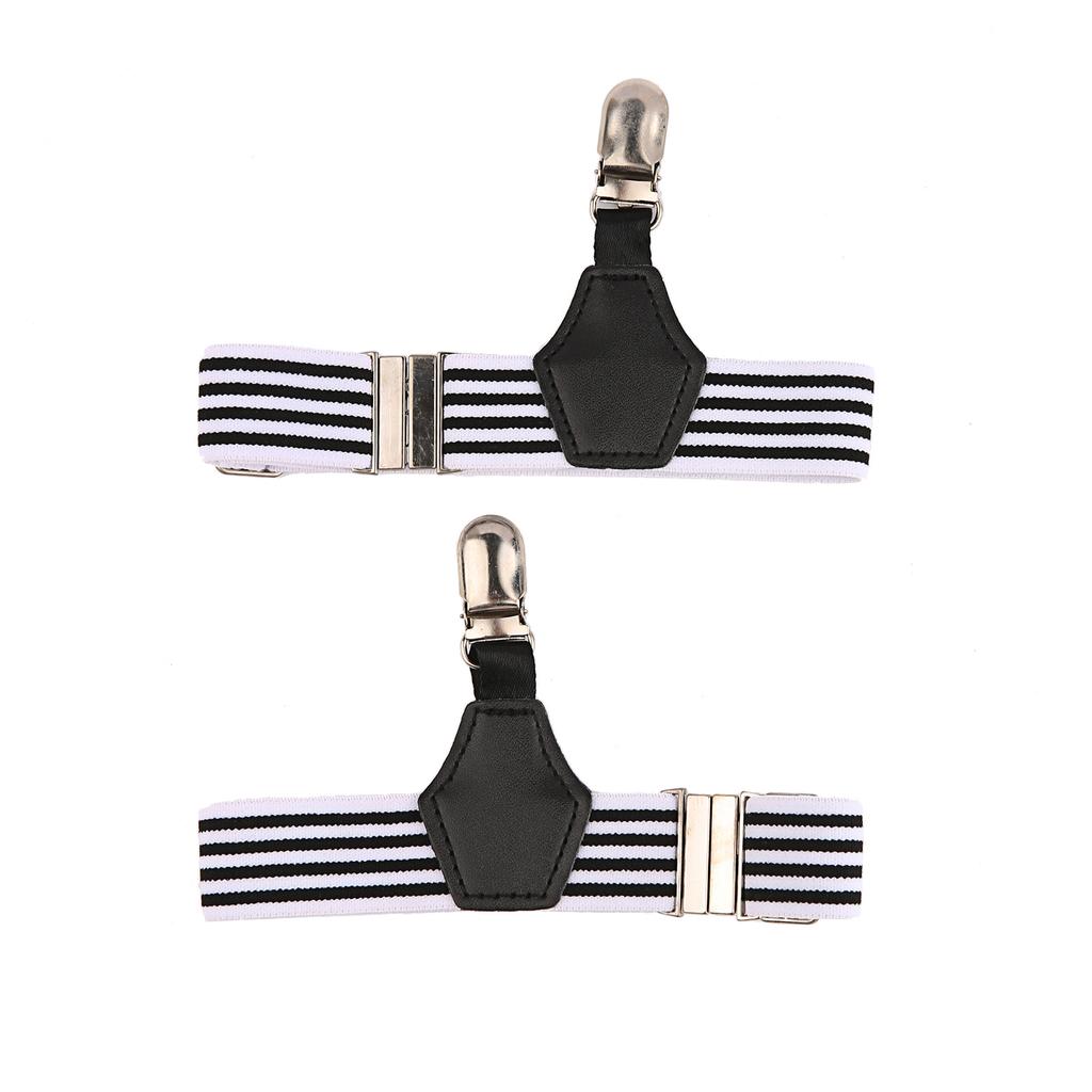 Unisex Sexy Tube Socks Garters Men Double Clips Man Suspenders Leg Single Clip Belt Hold Up Anti-slip Adjustable
