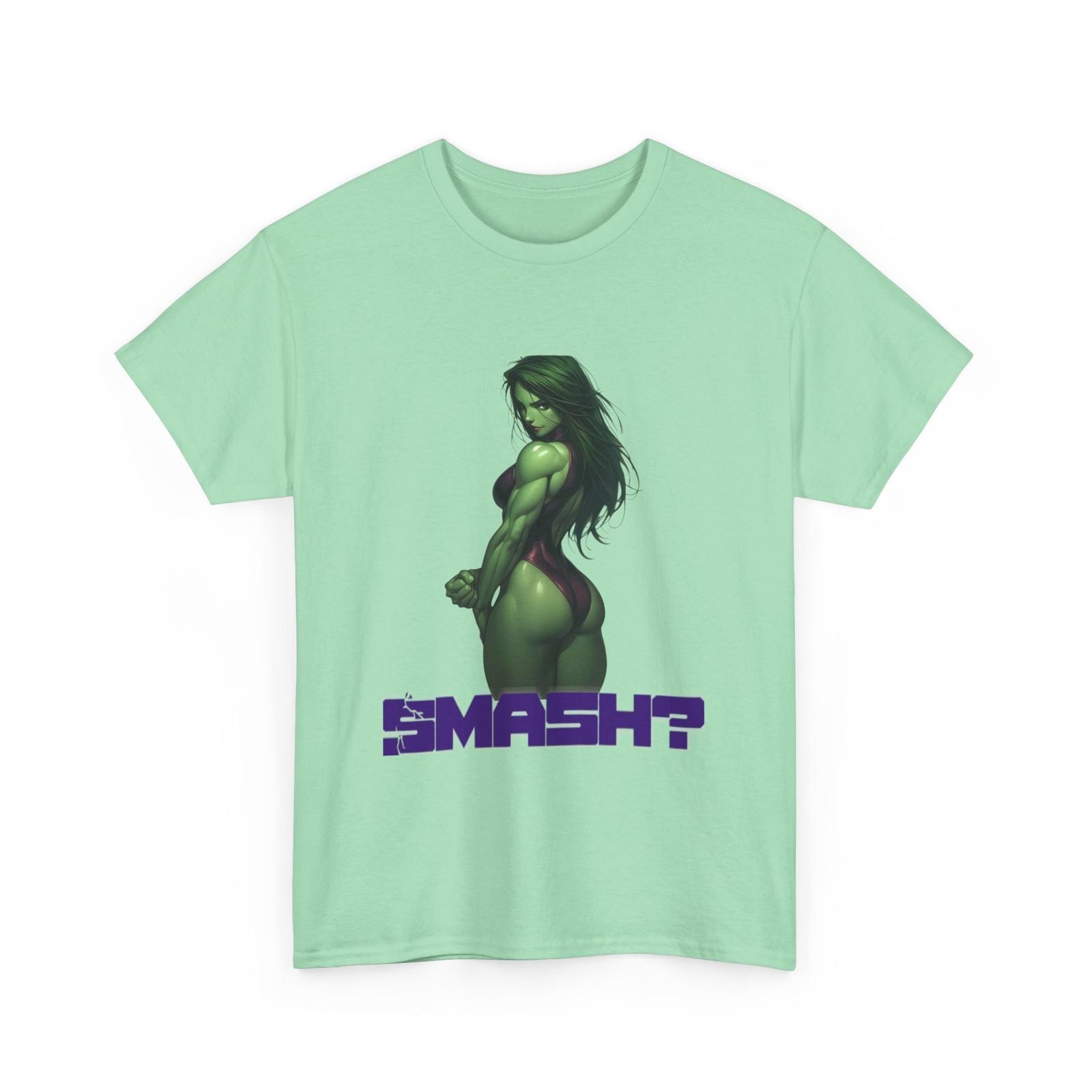 She-Hulk Smash T-Shirt Mens Womens Tees Top, Superhero Shirt for Geeks, Unisex Tee, Geeky Gift, Comic 3XL