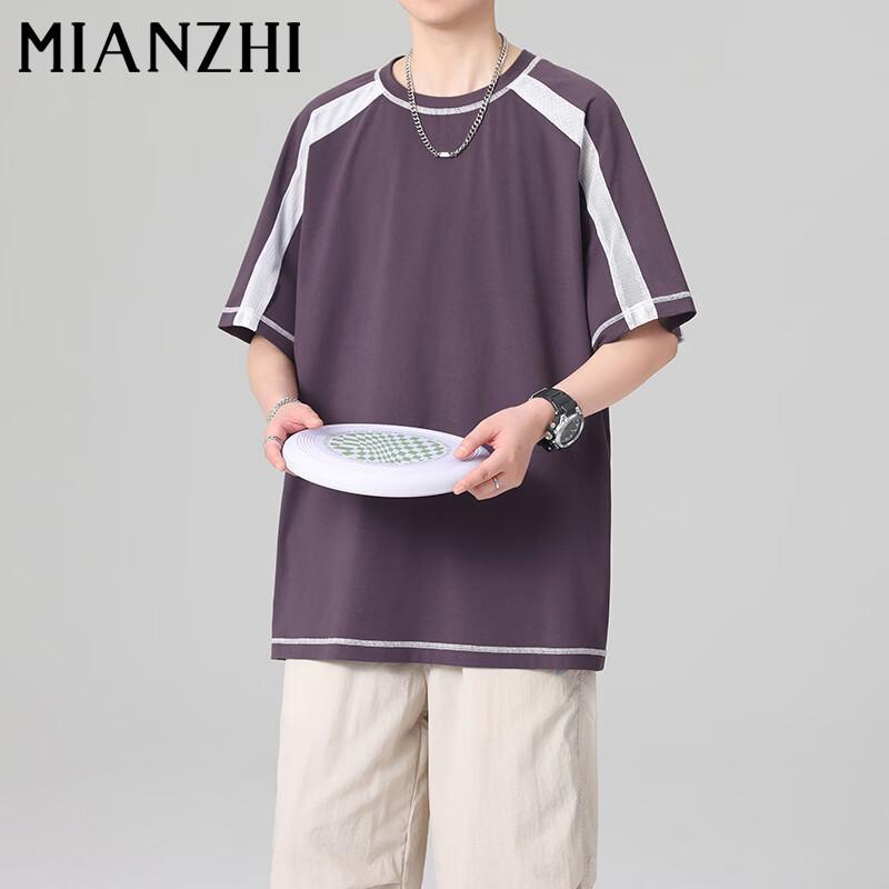 

Men s American Style Color-Block Quick-Dry T-Shirt 3XL