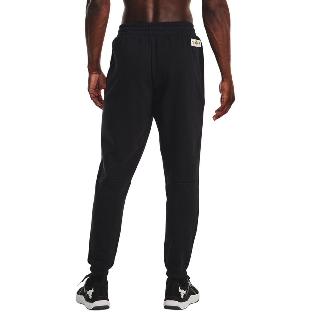 Under Armour Project Rock Kordelzug Freizeithose Herren Hosen Schwarz 1377750-001