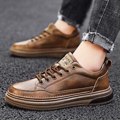 Herren Oxford Schuhe aus echtem Leder Neuankömmling Skateboard Schuhe für Herren Leichte Sportsneaker Elegantes Businessschuhwerk