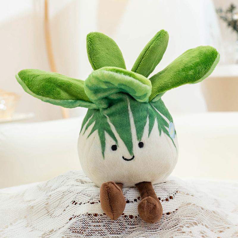 Hot 20cm Cartoon Vegetable Plush Doll Carrot Broccoli Pumpkin Eggplant Corn Mushroom Plush Toy Home Decoration Gift For Children