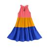 Children's Summer Casual Fashion Round Neck Sleeveless  Dress