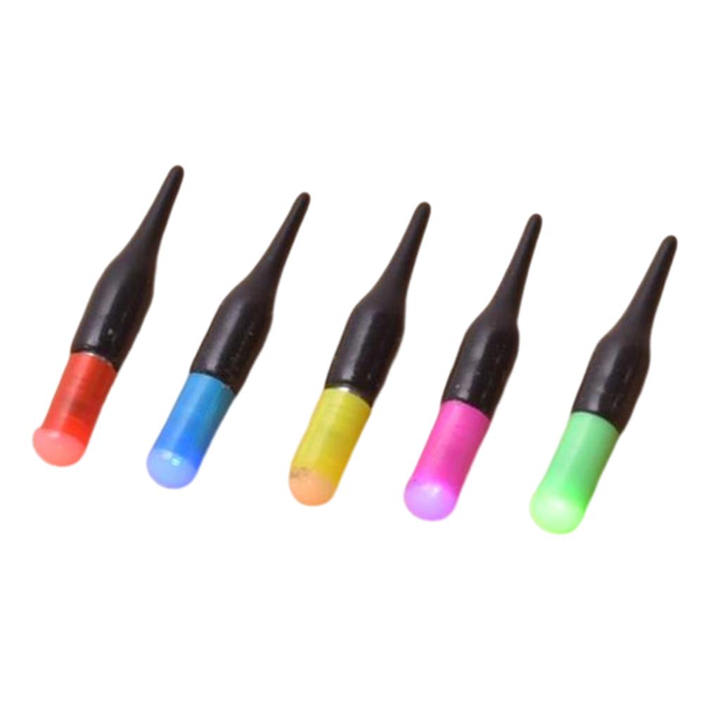 5 Stück Angel Knicklichter LED Nachtangeln Pose Leuchtpose LED Leuchtstab Pose Nachtangeln Leuchtstab