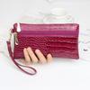 Women Solid Wallet Coin Purse   Small Wrist Bag High-Quality Coin Wallet Zipper Closure Handbag