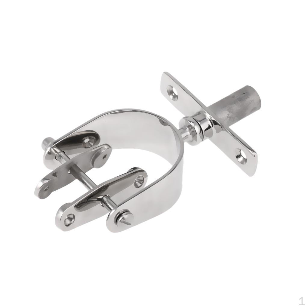 

Boat Rowlock Oar Lock with Socket for 2 Oars 316 Stainless Steel