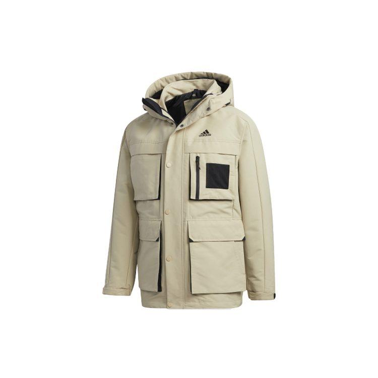 Adidas Down Jackets Men's Grassland Brown Moderate GP2917