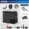 Daipan 30L Dual-Use Vehicle Refrigerator with Universal 12V/24V Compressor for Trucks, Cars, and Home Use