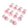 10pcs/set Plush Animal Bear Plush Foam Toys Foam Bear Cartoon Bouquet Doll  Graduation Gifts